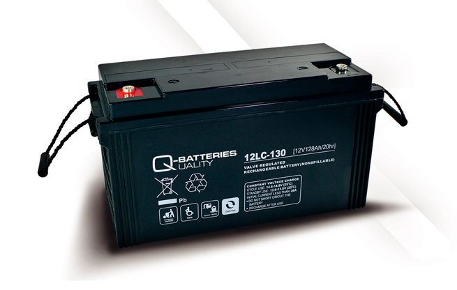Imagen de Batería Q-BATTERIES 12LC-130 AGM Ciclica 