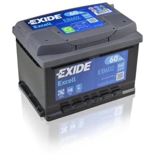 Imagen de Batería EXIDE EB602 (equivale a TUDOR TB602) Excell