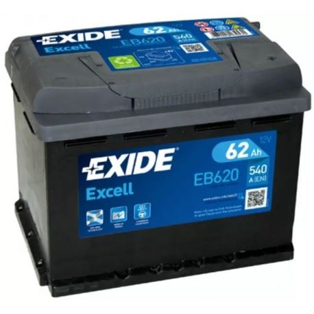Imagen de Batería EXIDE EB620 (equivale a TUDOR TB620) Excell