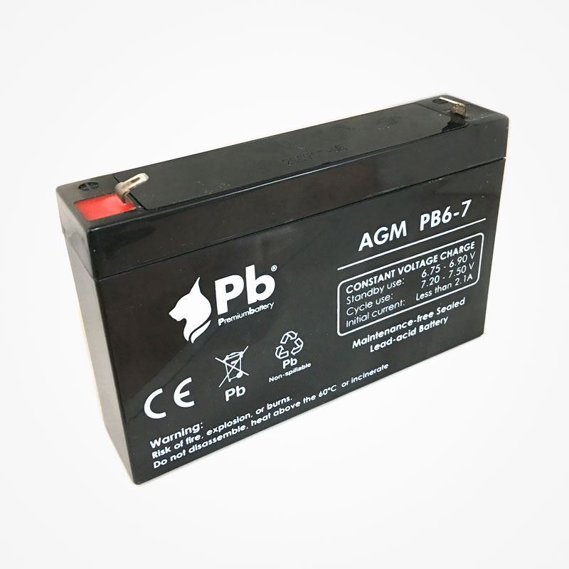 Imagen de Batería Premium Battery PB6-7 AGM Estacionaria