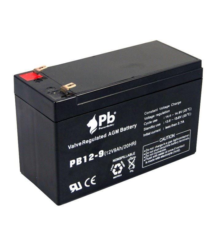 Imagen de Batería Premium Battery PB12-9 AGM Estacionaria