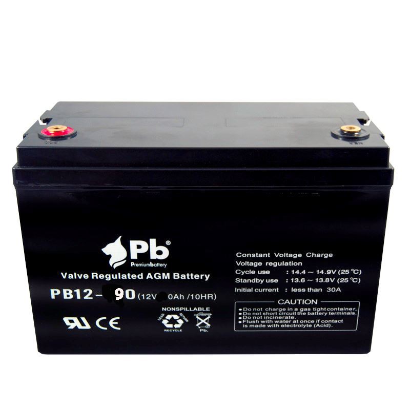 Imagen de Batería Premium Battery PB12-90 AGM Estacionaria