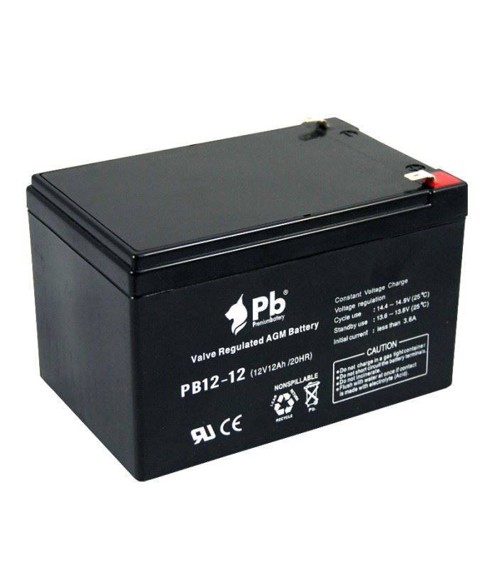 Imagen de Batería Premium Battery PB12-12 AGM Estacionaria