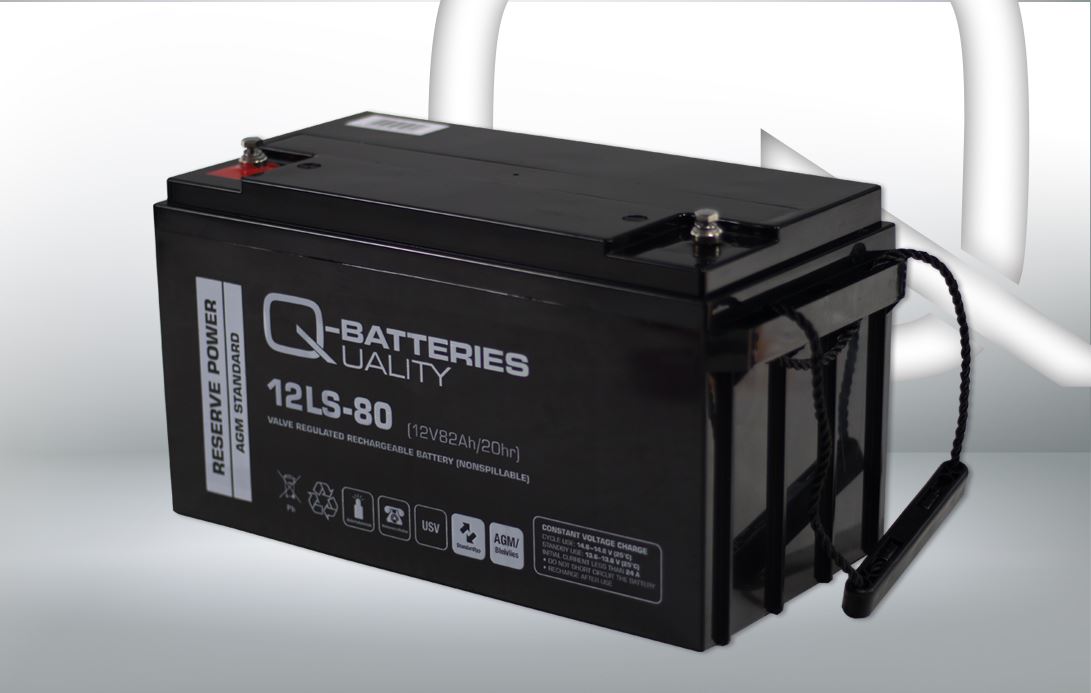 Imagen de Batería Q-BATTERIES 12LS-80 AGM Estacionaria 