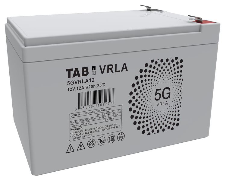 Imagen de Batería TAB 5GVRLA12 AGM Estacionaria 