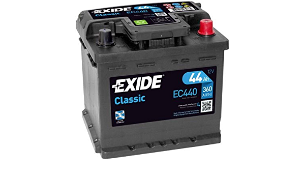 Imagen de Batería EXIDE EC440 (equivale a TUDOR TC440) Classic