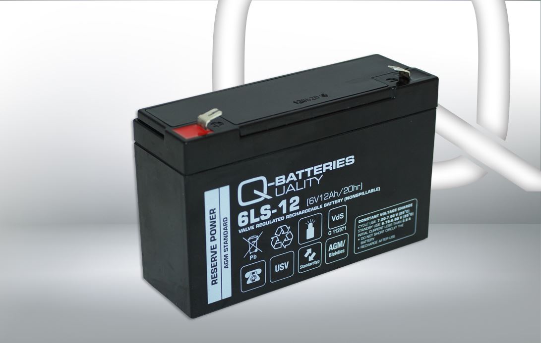 Imagen de Batería Q-BATTERIES 6LS-12 AGM Estacionaria 