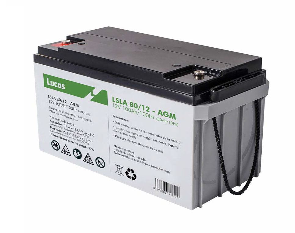 Imagen de Batería LUCAS LSLA80-12 AGM Solar