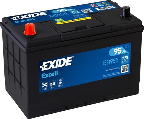 Imagen de Batería EXIDE EB955 (equivale a TUDOR TB955) Excell