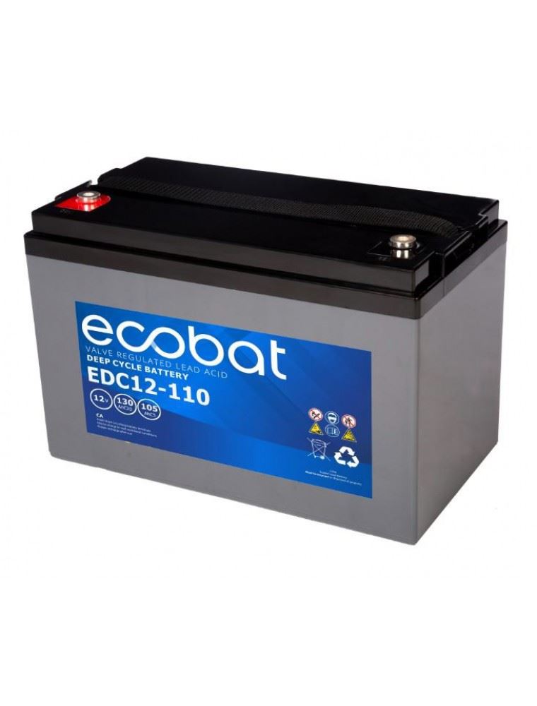 Imagen de ECOBAT EDC12-110 AGM Ciclo Profundo