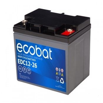 Imagen de ECOBAT EDC12-26 AGM Ciclo Profundo