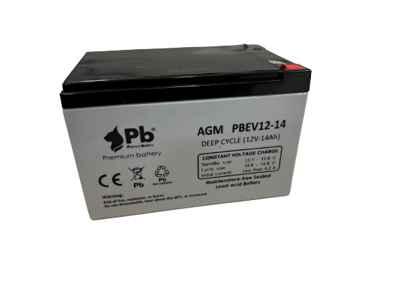 Imagen de Batería Premium Battery PBEV12-14 AGM Ciclica