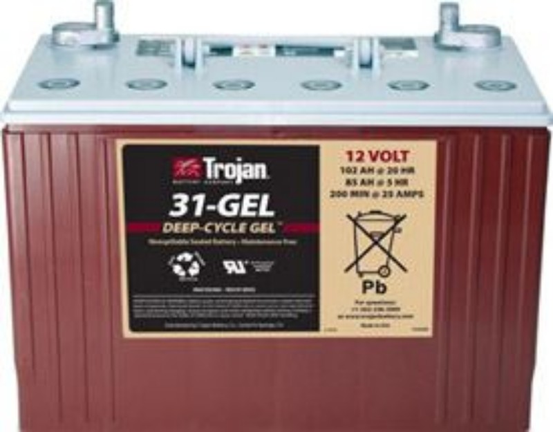 Imagen de BATERÍA TROJAN Traction 31-GEL 12V 102Ah