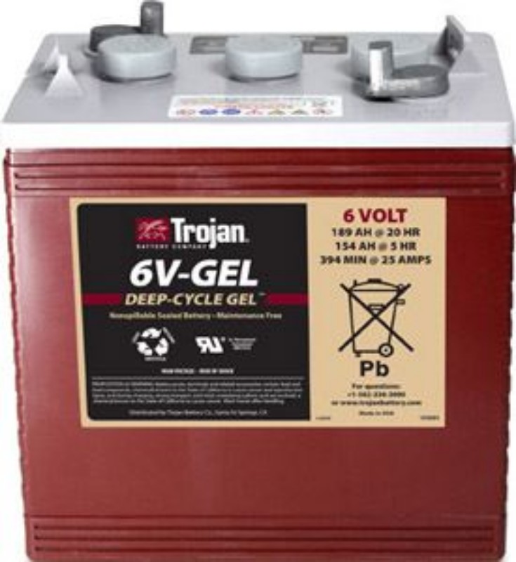 Imagen de Batería TROJAN 6V-GEL Deep Cycle 