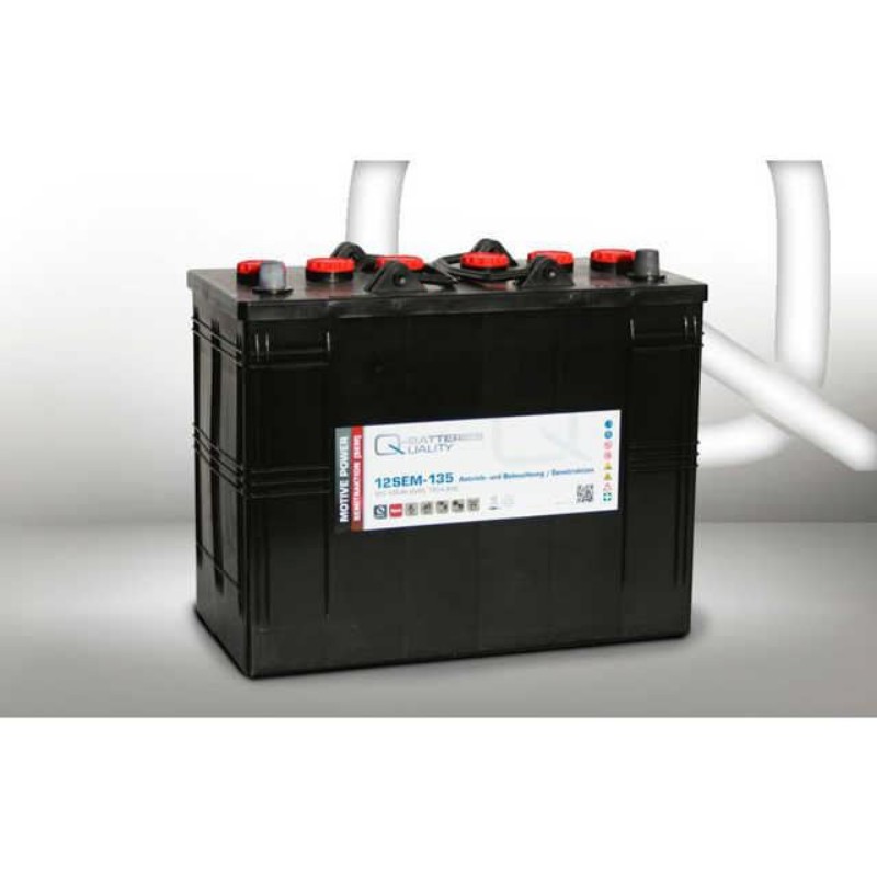 Imagen de BATERÍA Q-BATTERIES Semitracción 12SEM-135 12V 135Ah
