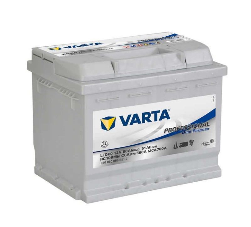 Imagen de Batería VARTA LFD60 PROFESSIONAL DUAL PURPOSE