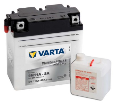 Imagen de BATERÍA VARTA Powerports SLI Freshpack 6N11A-3A 6V 11Ah