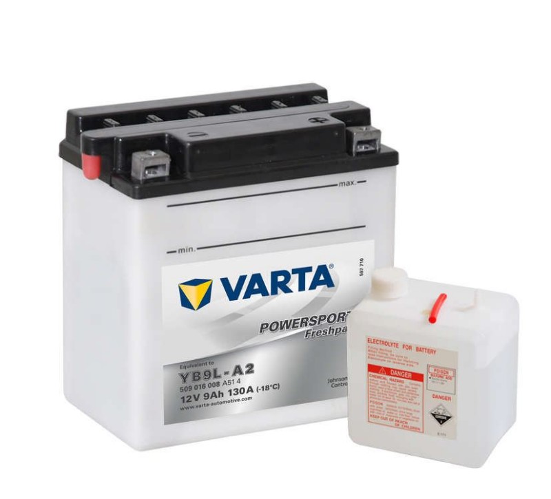 Imagen de BATERÍA VARTA Powerports SLI Freshpack YB9L-A2 12V 9Ah