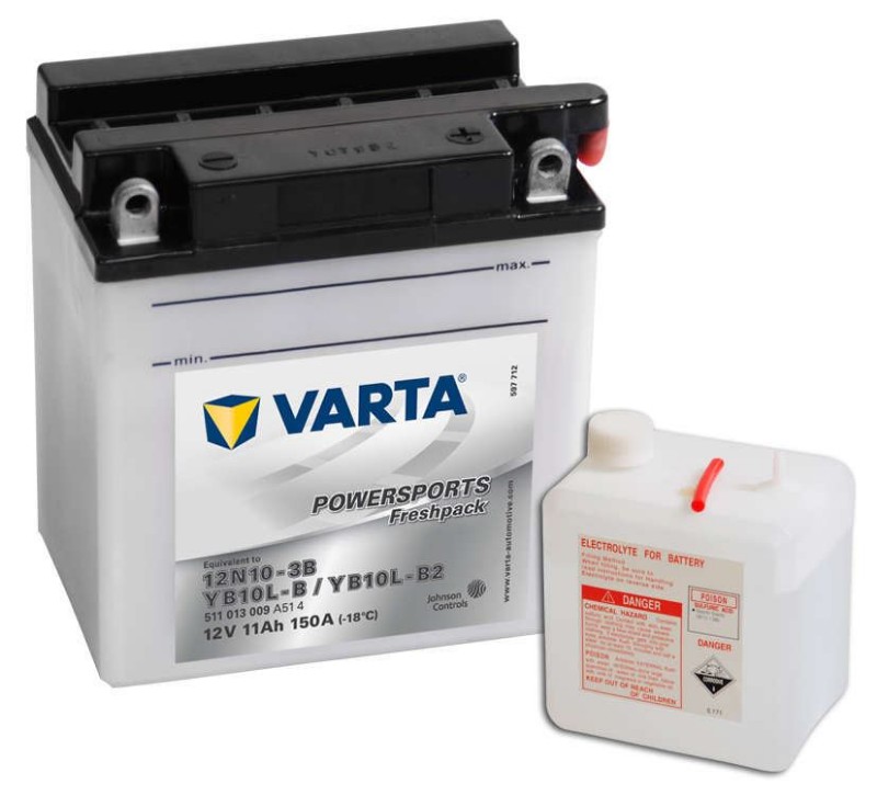 Imagen de BATERÍA VARTA Powerports SLI Freshpack YB10L-B 12V 11Ah