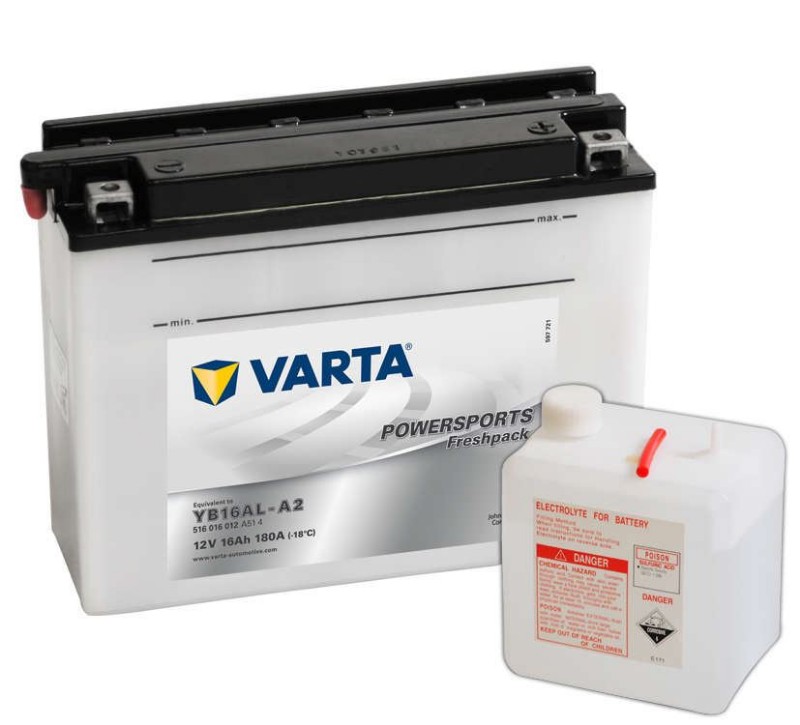 Imagen de BATERÍA VARTA Powerports SLI Freshpack YB16AL-A2 12V 16Ah