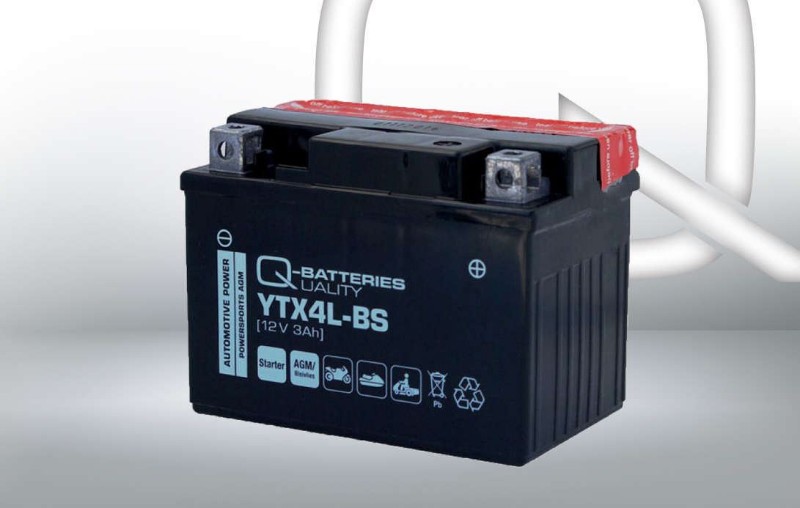 Imagen de BATERÍA Q-BATTERIES YTX4L-BS Motorrad AGM 