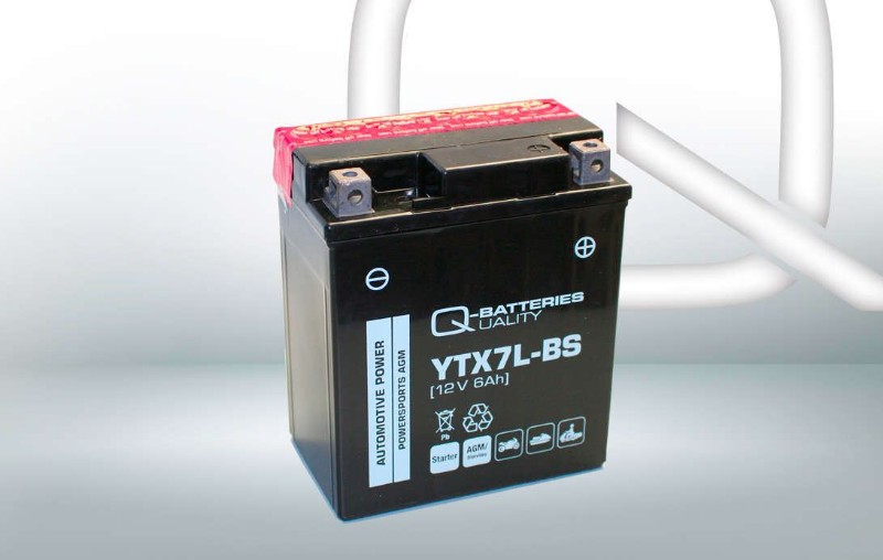 Imagen de BATERÍA Q-BATTERIES YTX7L-BS Motorrad AGM 