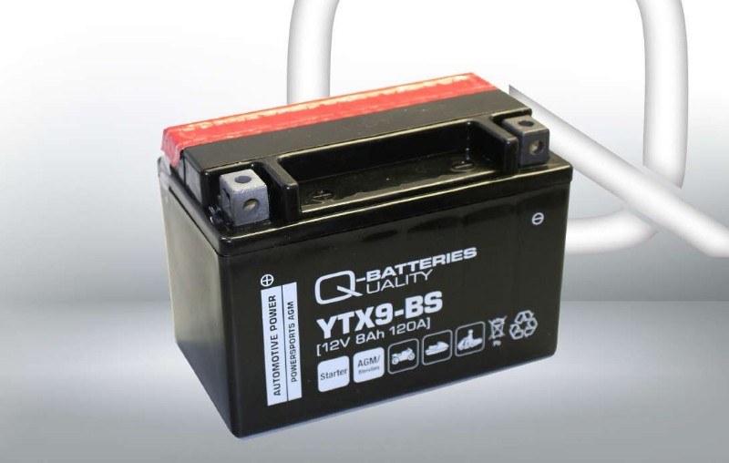 Imagen de BATERÍA Q-BATTERIES YTX9-BS Motorrad AGM 
