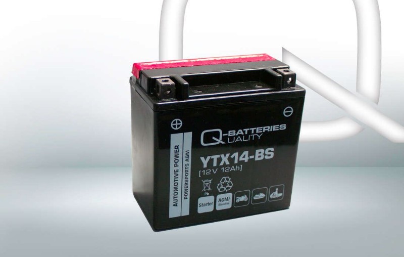 Imagen de BATERÍA Q-BATTERIES YTX14-BS Motorrad AGM 