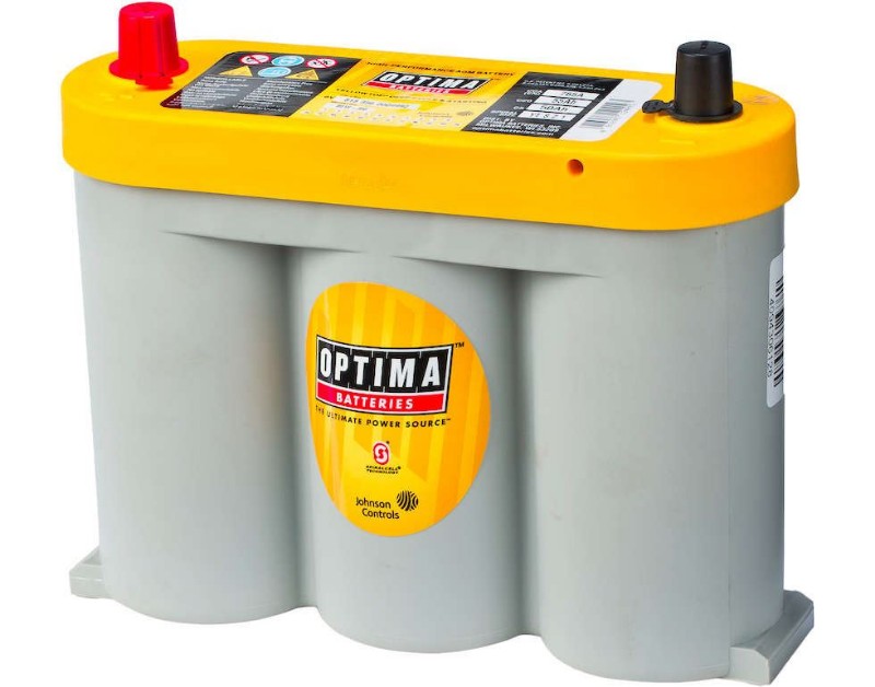 Imagen de BATERÍA OPTIMA YTS 2.1 Yellow Top 55Ah 765A AGM