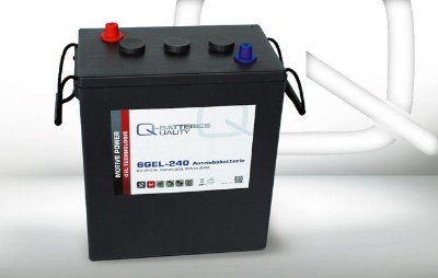 Imagen de BATERÍA Q-BATTERIES Traction 6GEL-240 6V 240Ah