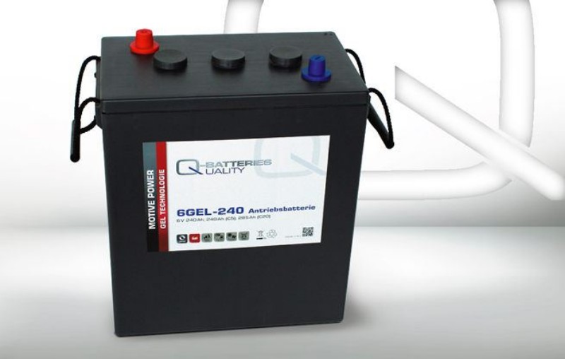 Imagen de BATERÍA Q-BATTERIES Traction 6GEL-240 6V 240Ah
