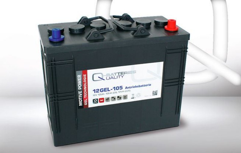 Imagen de BATERÍA Q-BATTERIES Traction 12GEL-105 12V 105Ah