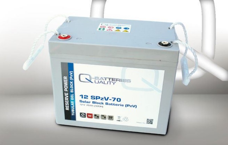 Imagen de Q-BATTERIES Monoblock Solar 12SPzV-70