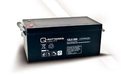 Imagen de Batería Q-BATTERIES 12LC-260 AGM Ciclica 