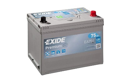 Imagen de Batería EXIDE EA754 (equivale a TUDOR TA754) Premium Carbon Boost 