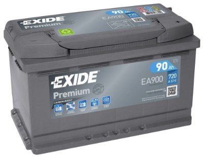 Imagen de Batería EXIDE EA900 (equivale a TUDOR TA900) Premium Carbon Boost 
