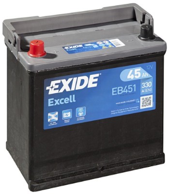 Imagen de Batería EXIDE EB451 (equivale a TUDOR TB451) Excell