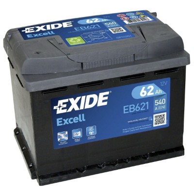 Imagen de Batería EXIDE EB621 (equivale a TUDOR TB621) Excell