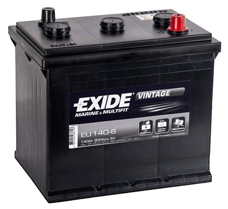 Imagen de Batería EXIDE EU140-6 Vintage 140Ah 900A