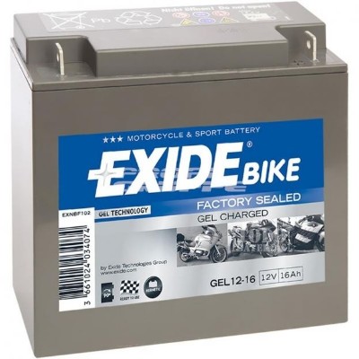 Imagen de Batería EXIDE 12-16 GEL Bike