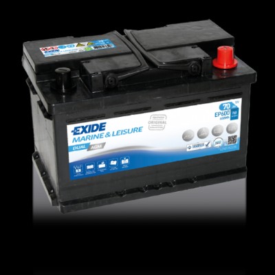 Imagen de Batería EXIDE EP600 Marine & Leisure Dual AGM