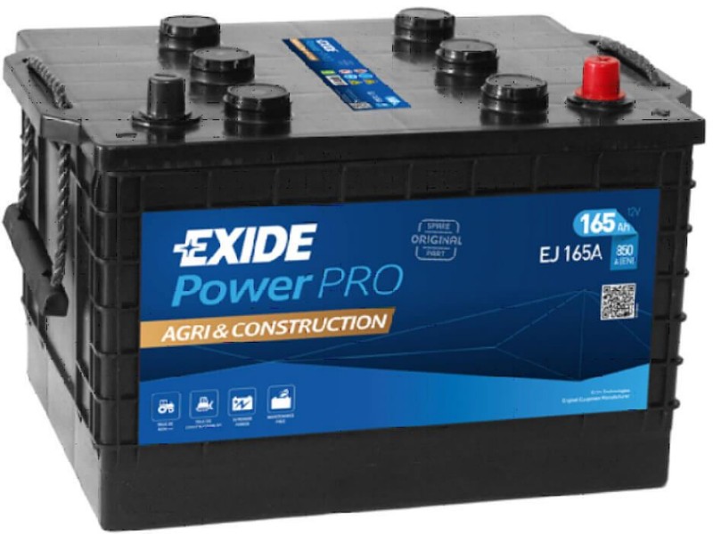 Imagen de Batería EXIDE EJ165A (equivale a TUDOR TJ165A) Start PRO