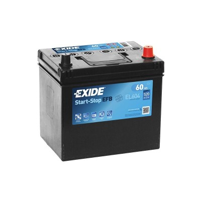 Imagen de Batería EXIDE EL604 (equivale a TUDOR TL604) Start-Stop EFB