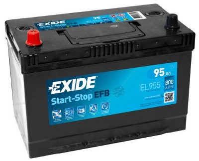 Imagen de Batería EXIDE EL955 (equivale a TUDOR TL955) Start-Stop EFB