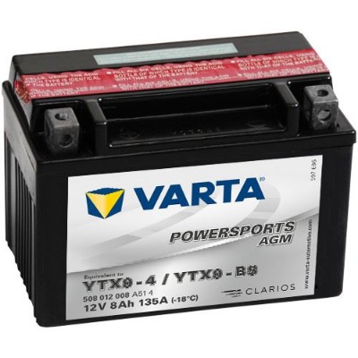 Imagen de VARTA Powersports AGM YTX9-BS