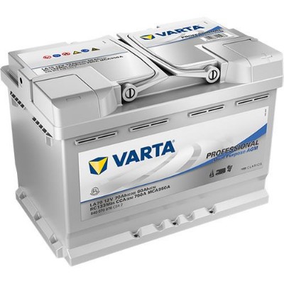 Imagen de Batería VARTA LA70 PROFESSIONAL AGM DUAL PURPOSE