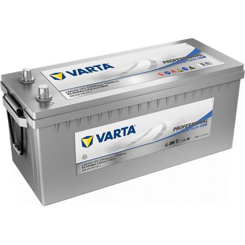 Imagen de BATERIA VARTA LAD210 PROFESSIONAL AGM DEEP CYCLE