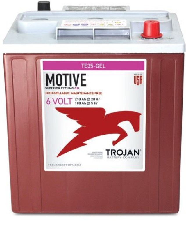Imagen de Batería TROJAN TE35-GEL Deep Cycle 