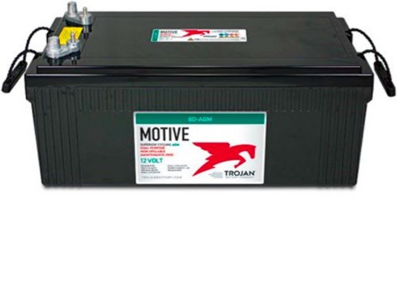 Imagen de Batería AGM 230Ah 12V TROJAN 8D-AGM ciclo profundo dual purpose
