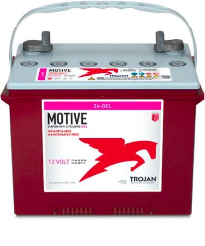 Imagen de BATERÍA TROJAN Traction 24-GEL 12V 77Ah